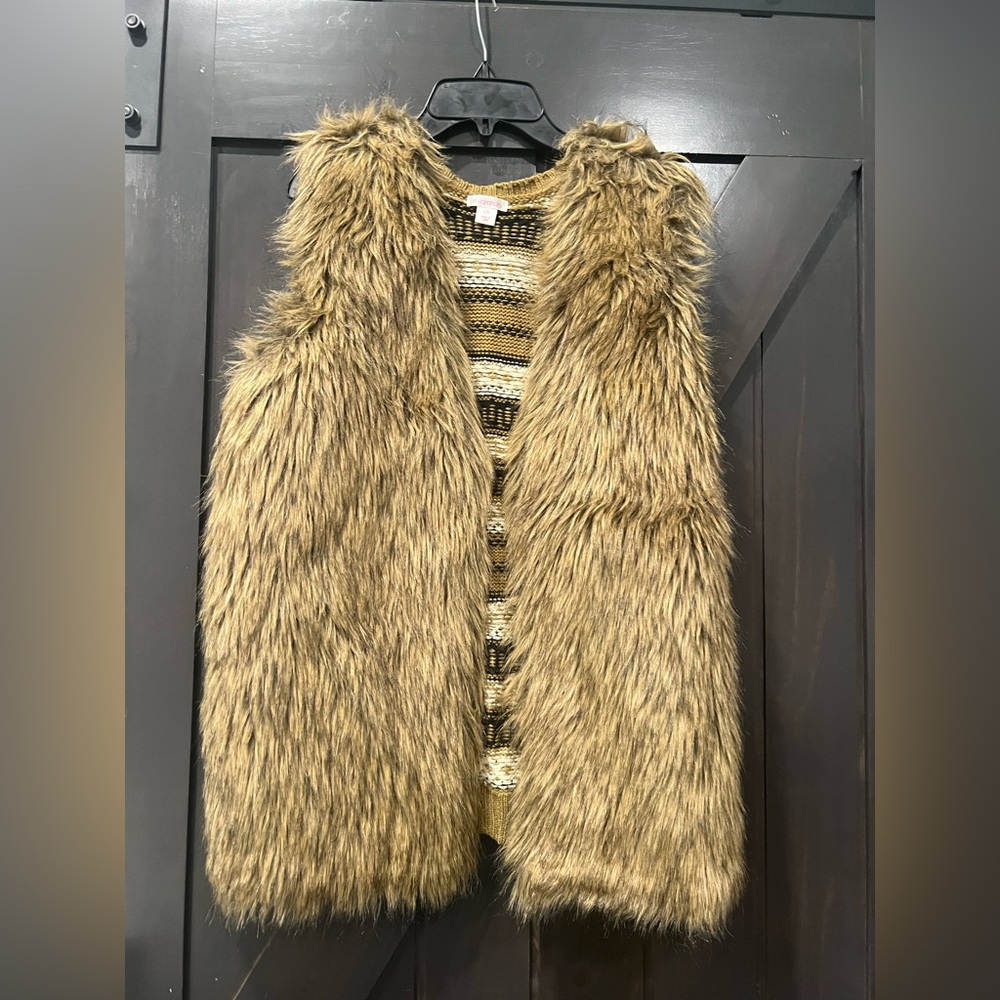 Xhilaration Knit Sweater in Brown and Black
